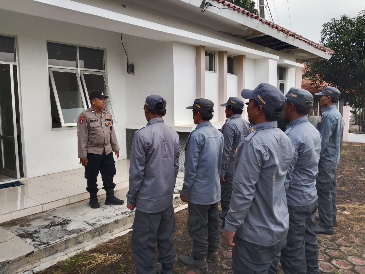 Kegiatan Pelatihan LINMAS